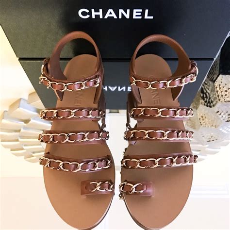 chanel strap shoes|chanel sandals official website.